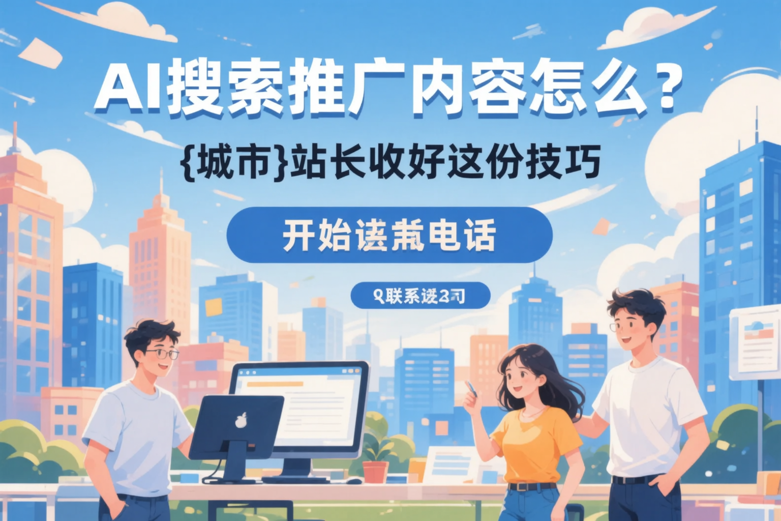 AI搜索推广内容怎么写？青岛站长收好这份技巧