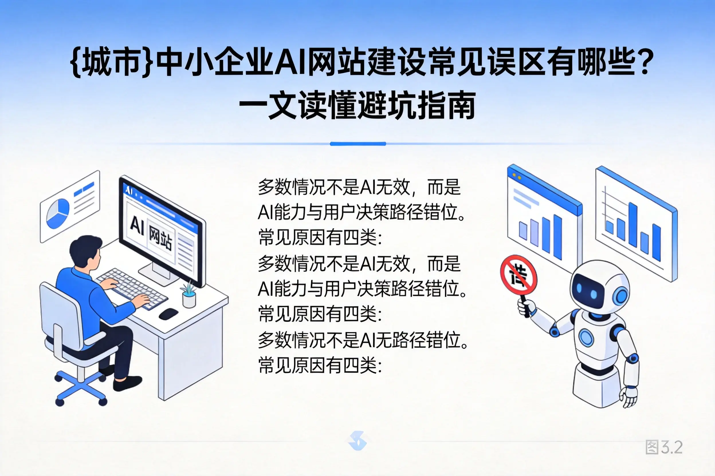 青岛中小企业AI网站建设常见误区有哪些？一文读懂避坑指南